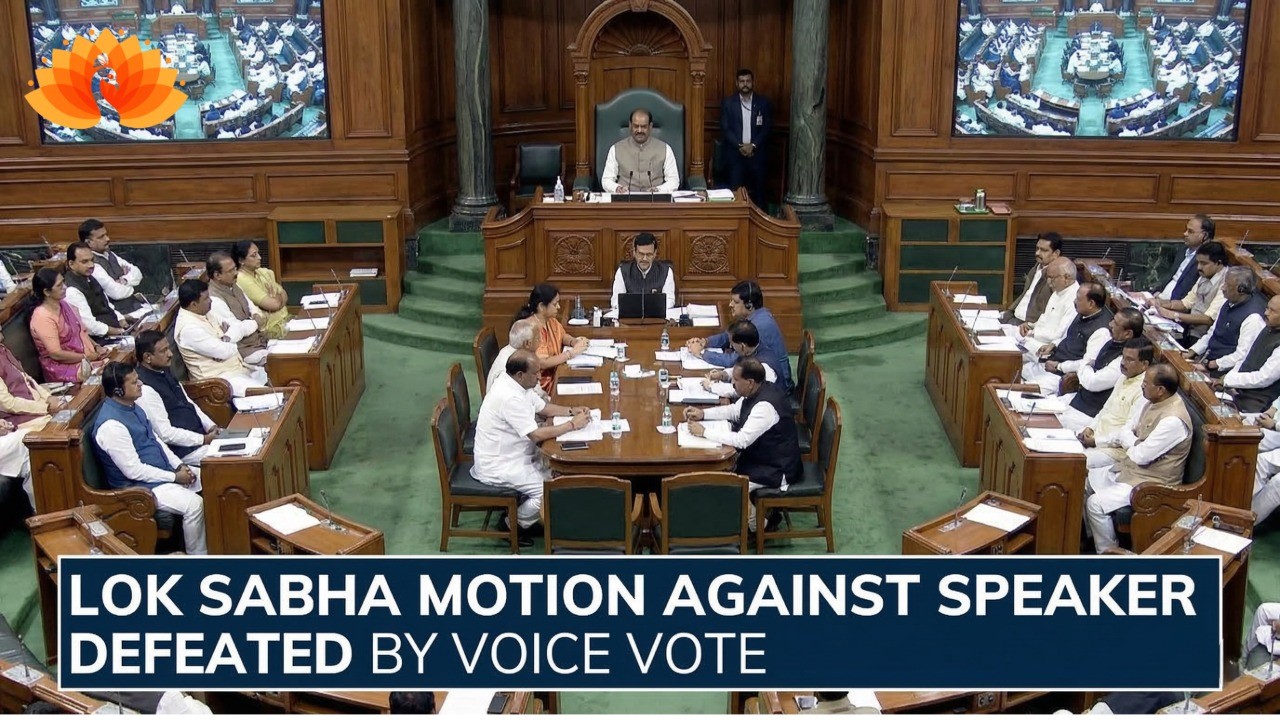 Voice Vote Defeats Historic Motion Against Lok Sabha Speaker Om Birla